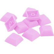 Resim 10 Parça 1u Şeffaf Keycaps Dıy Anahtar Kapaklar Kiti Için Kiraz Mx Switches Mor 