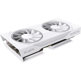 Resim Xfx Swıft Rx 9060 Xt Oc White 8gb Gddr6 128BIT Dual Fan DX12 Amd Ekran Kartı 