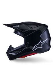 Resim Alpinestars Sm7 Off-Road Cross Kaskı Siyah 