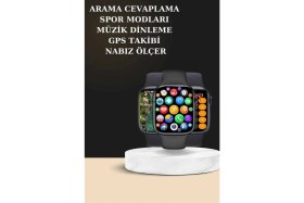 Resim Bluetooth Bağlantılı Kablosuz Kulaklık ve Yeni Nesil Akıllı Saat 5.0 Bluetooth 