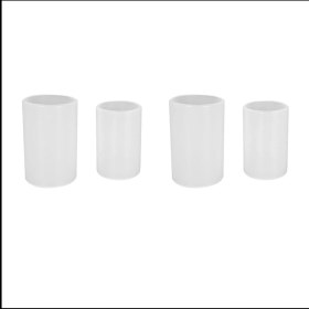 Resim Dadata 2x 2 Boyutlar Silindir Mum Kalıpları Mum Yapımı Için Silikon Kalıp Sütun Mumları Reçine Kalıp Epoksi Reçine Döküm Kalıpları (Yurt Dışından) 