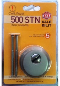 Resim Kale Çelik Rozet Saten 