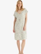 Resim Kadın Gecelik 51859 - Desenli Desenli 