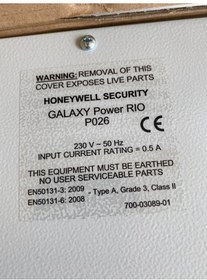 Resim Honeywell Galaxy Smart RIO P026-01-B Güç Kaynağı 