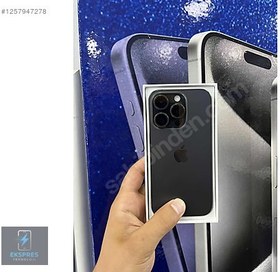 Resim Apple iPhone 15 Pro İkinci El TR | 128 GB | Siyah 