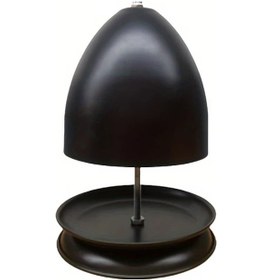 Resim Oldfriend Siyah Dayanıklı Demir Çay Mumu Fırın Radyatörü Isıtma Seti - Alevsiz Pilsiz 4-6 Isıtma Mumu Ev & Bahçe 