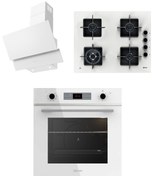 Resim ukinox BEYAZ ANKASTRE SET (Smart 8801/ares65/aztec60) 