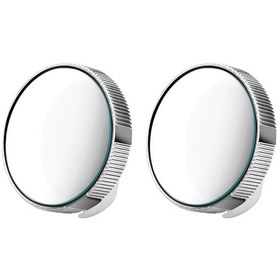 Resim Youmex Geniş Açılı 360 Derece Ayarlanabilir Çerçevesiz Otomobil Kör Nokta Aynaları 2 Adet 