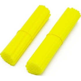 Resim Jant Pipeti Tüm Model Motosikletler İçin - Sarı 