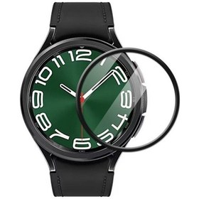 Resim Samsung Galaxy Uyumlu Watch 6 Classic 47mm Pmma Cam Ekran Koruyucu Siyah 