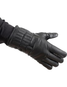 Resim Erkek Deri Eldiven - Içi Peluşlu - Savex - Siyah - 137-A 