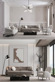 Resim Eymense Bali Koltuk Takımı 3+3+1+1 