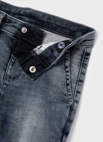 Resim Mayoral erkek bebek denim yumuşak pantolon 2529 - GRİ / 12 ay 