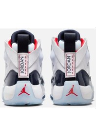 Resim Nike Jordan Jumpman Two Trey Erkek Beyaz Basketbol Ayakkabısı Do1925-102 001 