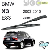 Resim YEO Bmw X3 Arka Silecek Kolu Set 2003-2010 