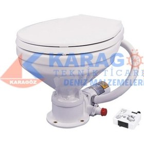 Resim TMC Elektrikli Tuvalet 24V Küçük Taş En: 36 Boy: 36 Derinlik: 45 CM 