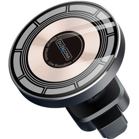 Resim Sones Duzzona V2 15w Şeffaf Araç Manyetik Kablosuz Şarj Cihazı 