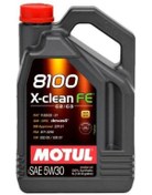 Resim Motul 8100 X-clean Efe 5w30 5lt 