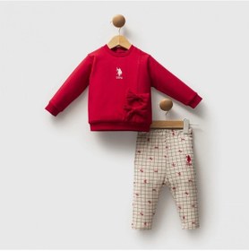 Resim U.s. Polo Assn 2 Li Takım Usb2727 Kırmızı Kırmızı 