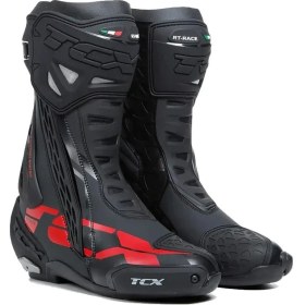 Resim Tcx Rt-race Çizme Siyah-kırmızı 