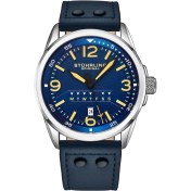 Resim Stührling 447A.03 Stührling 44MM Isviçre Üretimi Erkek Kol Saati 