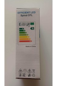 Resim KRT 12w Enerji Tasarruflu E27 Duylu Spiral Şekilli Led Mısır Ampul - Sıcak Beyaz (GÜN IŞIĞI) 