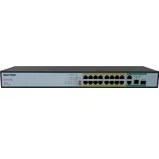 Resim Neutron NT-PS16-260 16 Port Poe 3 Port GB Uplink 1 Port GB Sfp 250 Metre 260W Poe Switch 