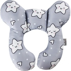 Resim Wenchang Shop C No.11 Stili Yeni Seyahat Oto Koltuk Baş ve Bebek Boyun Yastığı Güvenlik Yumuşak Boyun Destek Yastığı Çocuklar U Şekilli Başlık Baş Koruma Yastık (Yurt Dışından) 