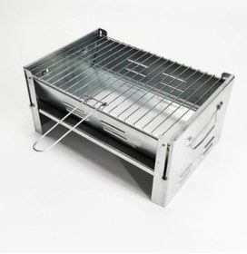 Resim Mizan Çantalı Galvaniz Katlanır Mangal 