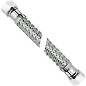 Resim Beze Su Flexi Çelik Örgülü - 3/8R X 3/8R - 60 Cm. - 541487215 