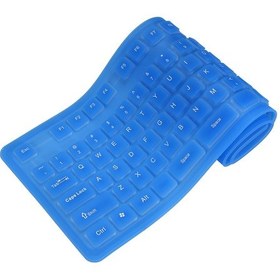Resim 108 Tuş Usb Silikon Esnek Katlanabilir Klavye Su Geçirmez Toz Geçirmez Usb Sessiz Tuşlar Dizüstü Bil 