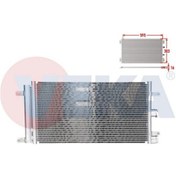 Resim Veka-43-1813 - Klıma Radyatoru Fıat Doblo 119,223 1.4 M-t 200 