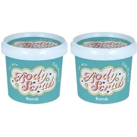 Resim Bomb Cosmetics Flake Away 99 Vücut Peeling 400g 2 Paketi 