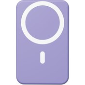 Resim İXTECH IX-PB030 20.000 Mah Dijital Ekranlı Magsafe Powerbank Taşınabilir Şarj Cihazı - Mor 