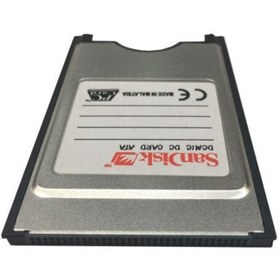Resim Ars Sandisk Pcmcıa Cf Compack Flash Kart Okuyucu 54 Mm 