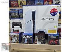 Resim SLIM PLAYSTATION 5 +2.KOL 2YIL GARANTİ FATURALI ADANA OYUN D. A3 