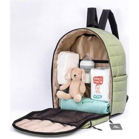 Resim Babymol Selimiye Anne Bebek Bakım Çantası - Yeşil Standart Yeşil 