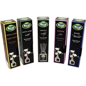 Resim Hayat Alfa Kare 100ml Bambu Çubuklu Mix Ortam Oda Kokusu 5224 