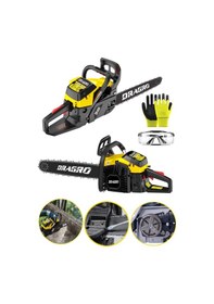 Resim Dragro DRG-TSTR9200 TF9200 Çelik Şanzuman Benzinli Ağaç Kesme Makinesi Sarı 