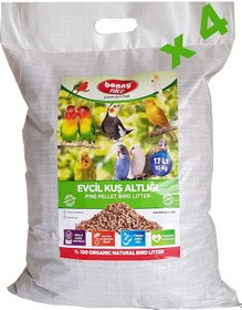 Resim Bonny Nice Kanarya Muhabbet Papağan Kuş Kafes Altlığı 17 l x 4 