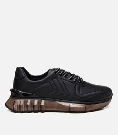 Resim Hotiç Kadın Deri Siyah Comfort Spor Ayakkabı 01ayh306490a100 Siyah-black Siyah 