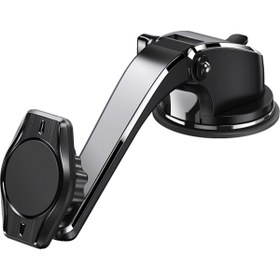 Resim ADAMAN Magnet Serisi A087 Süper Güçlü Vantuz ve Mıknatıslı Araç Içi Telefon Tutucu 