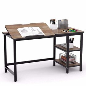 Resim Zizuva Tasarım 140x75x60 CM Ayarlanabilir Mimar Çizim ve Çalışma Masası 