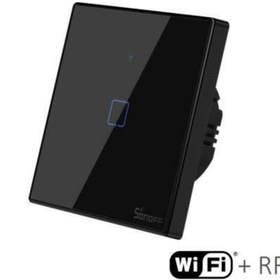 Resim Sonoff T3eu1c-tx Wifi Dokunmatik Akıllı Anahtar | Alexa , Google , Nest , Echo , Echo Dot , Tap | Si 