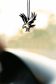 Resim mufamet Metal Kartal Motifli 4 Dikiz Aynası Süsü Oto Aksesuar Araba Süsü 