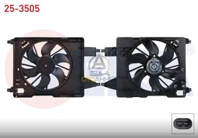 Resim Renault Megane 2 Fan Motoru Komple Davlumbazlı 