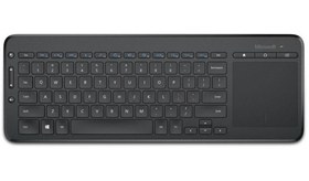Resim Microsoft All In One Siyah Media Klavye (N9Z-00017) 