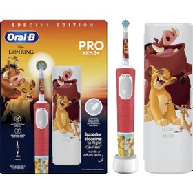 Resim Oral-B Vitality Pro Lion King Özel Seri Çocuklar İçin Şarj Edilebilir Diş Fırçası 