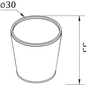 Resim Yuvarlak Gri Ofis Çöp Kovası, Paslanmaz Çelik, Şık ve Pratik Tasarım 