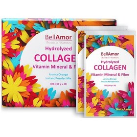 Resim Bellamor Kolajen İçeceği Vitamin Mineral ve Fiber 